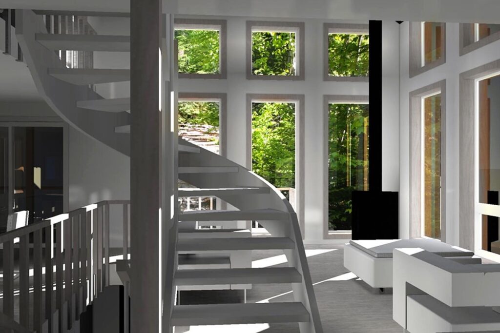 living room front windows