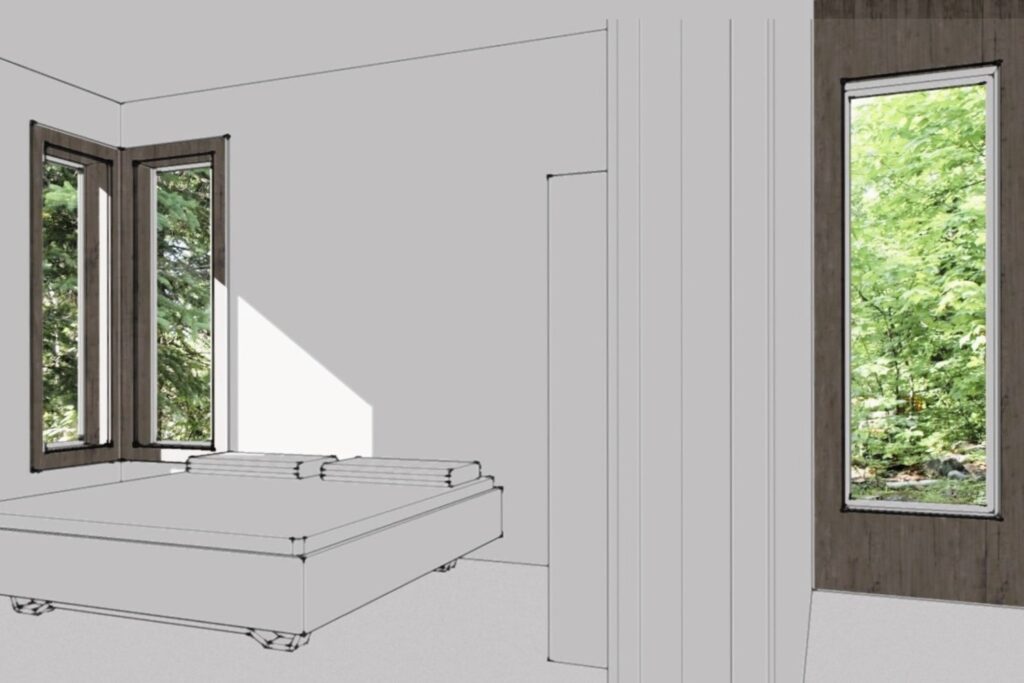 rdc bedroom sketch